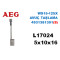 L17024 AEG 4931322155 AÇILI TAŞLAMA AG 10-125 / KME 1603 /PLH 30 (SİGORTALI)
