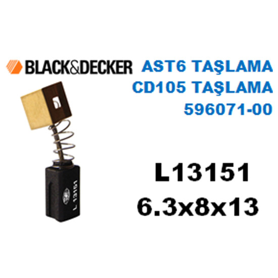 L13151 BLACK  DECKER AVUÇ TAŞLAMA CD 105, CD 110, CD 115
