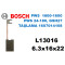 L13016 BOSCH TAŞ GSH 27, PWS 1321-1615,UBH B&D PAG 620
