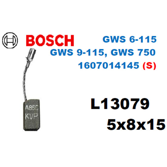 L13079 BOSCH GWS 6-115 E 8-125 (SİGORTALI)