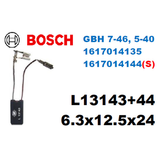 L1413+44 BOSCH GBH 5-7kg Kırıcı Delici EVS11235, EVS11263 (İKAZLI+SİGORTALI)