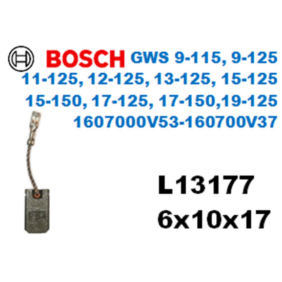 L13177 BOSCH Avuç Taşlama GWS 9-115 GWS 12-125 GWS 15-125