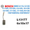 L13177 BOSCH Avuç Taşlama GWS 9-115 GWS 12-125 GWS 15-125