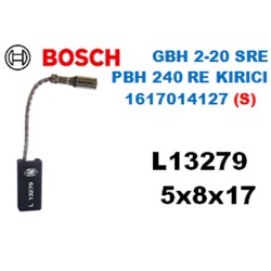 L13279 BOSCH GBH 2SE, GWS 9-125, PWS 5-115  SKILL Av Taş 9295 (SİGORTALI) KREMA MAKİNASI KARBON FIRÇA