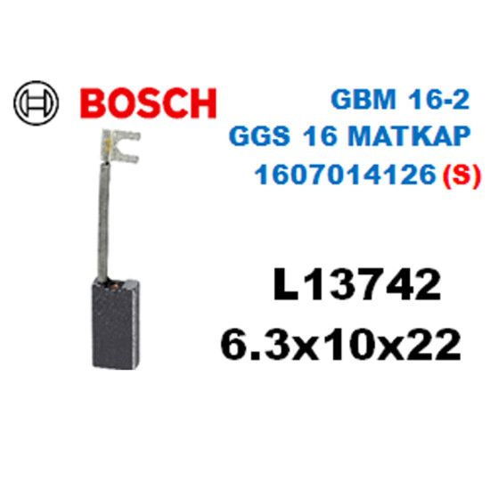 L13742 BOSCH Testere 1631 Düz Taşlama 1209 (VİDALI) (SİGORTALI