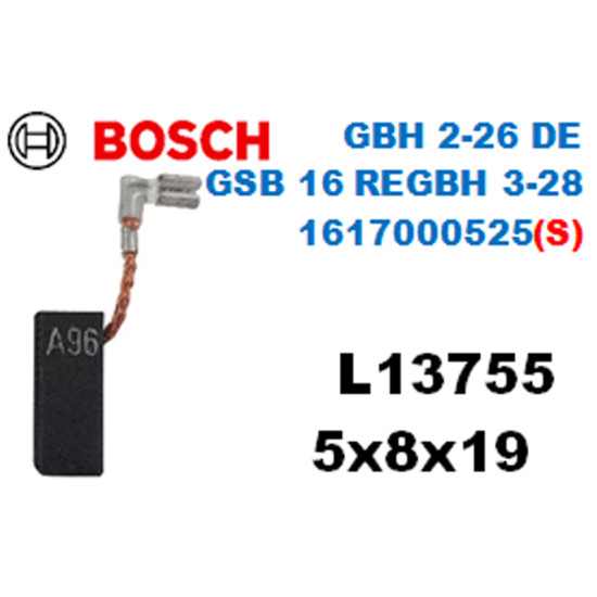 L13755 BOSCH Matkap GBH 2-26 E,DE,DRE A96 (SİGORTALI)