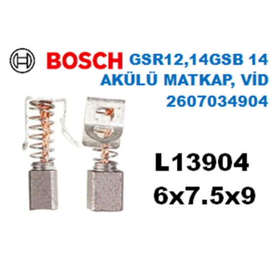 L13904 BOSCH Şarzlı Matkap GSR 12 VE 14 VE (Bakırlı Yaylı)