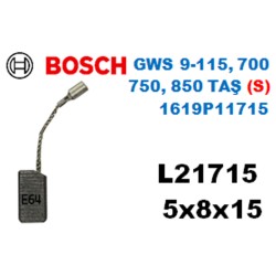 L21715 BOSCH GWS 750,GWS 9-115 YENİ (SİGORTALI)
