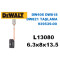 L13080 DEWALT DW801,803,806,810 B&D S.STAR AVUÇ TAŞLAMA