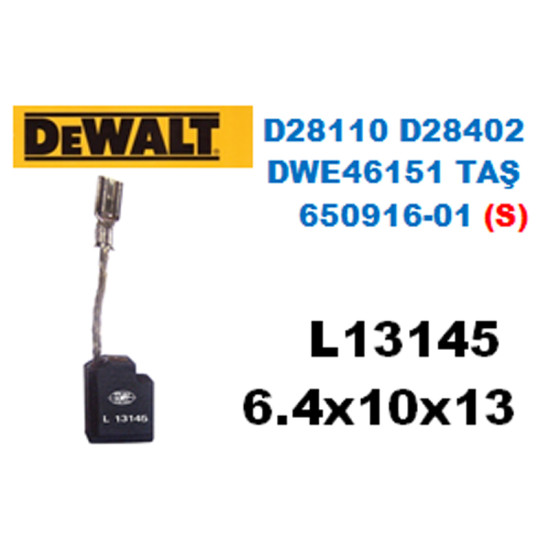 L13145 DEWALT AvuçT. D28110,D28112,D28133,D28402,D28422 Köşe Kırık 6 115-125 (SİGORTALI)
