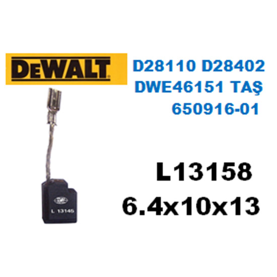 L13158 DEWALT AvuçT. D28110,D28112,D28133,D28402,D28422 Köşe Kırık 6 115-125