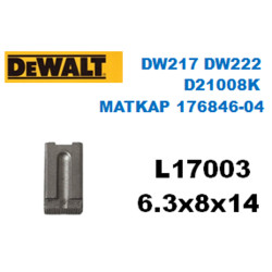 L17003 DEWALT  649380 MATKAP DWE 5010 DWE 6401 DWD 110