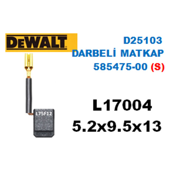 L17004 DEWALT 585475-00 KIRICI DELİCİ D25101 D25223 (SİGORTALI)