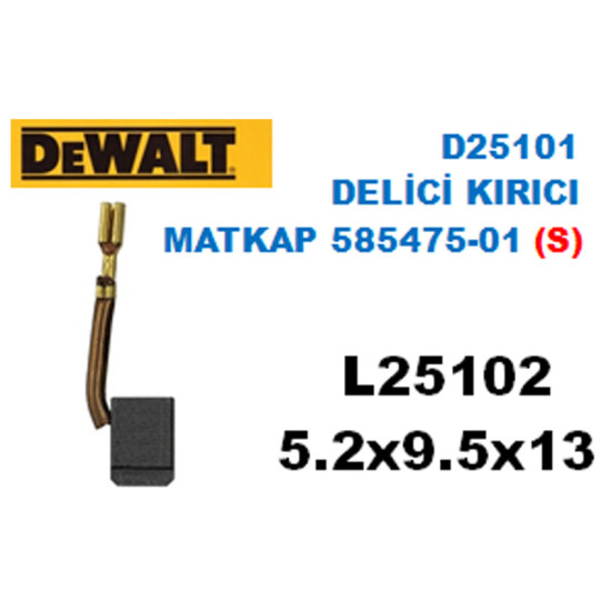 L25102 DEWALT KIRICI DELİCİ, MATKAP D25101K, D25223K, DWC 24K3 (SİGORTALI)