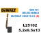 L25102 DEWALT KIRICI DELİCİ, MATKAP D25101K, D25223K, DWC 24K3 (SİGORTALI)