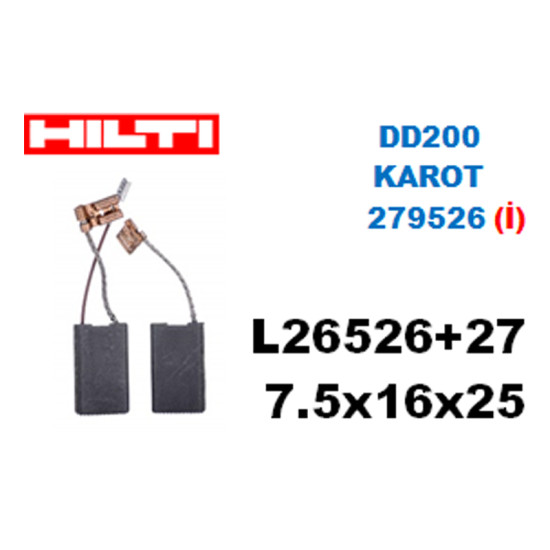 L26526+27 HILTI DD200 KAROT 279526 (İKAZLI)
