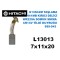L13013 HITACHI (K) G 13,15 ,PDU-125 - BOSCH GKS 190 AVUÇ T, TESTERE