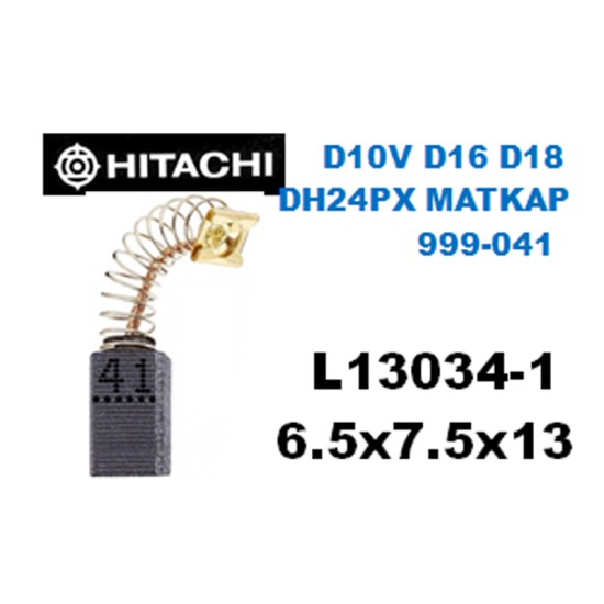 L13034-1 HITACHI MATKAP KARE KOS