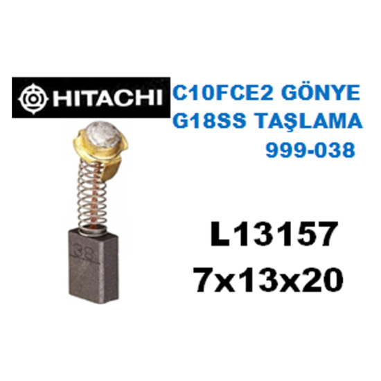 L13157 HITACHI Testere Matkap Taşlama G18,G23-C10,CN45SA,PG21SA