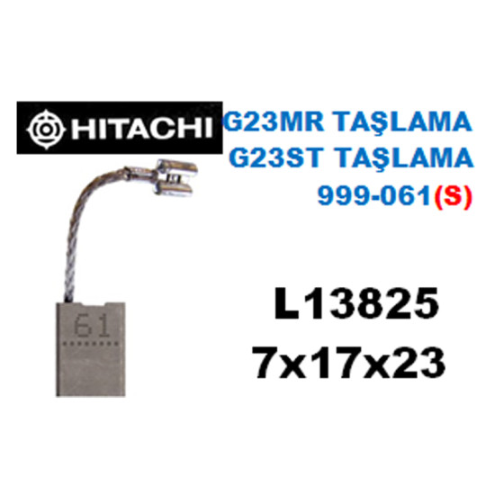L13825 HITACHI TAŞLAMA G18 G23 (Soketli Tip) (SİGORTALI)