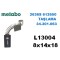 L13004 METABO ESKİ TİP TAŞLAMA 612680 6127 6129