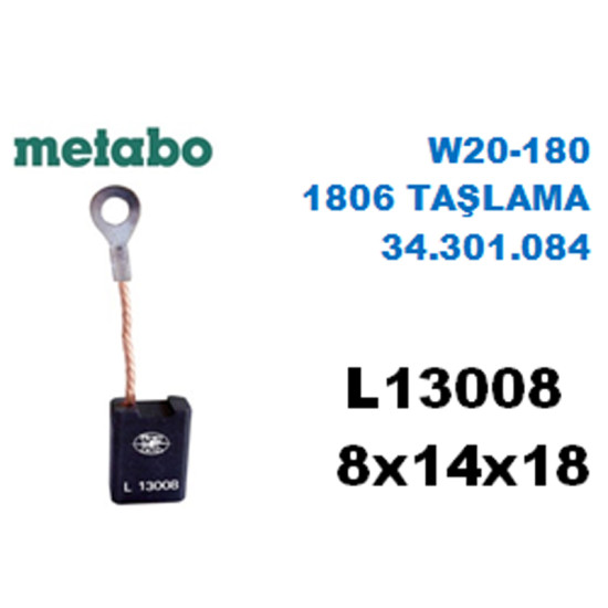 L13008 METABO TAŞLAMA W 20-180 W23-180 W25-230