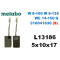 L13186 METABO 7-115 AVUÇ TAŞLAMA (SİGORTALI)