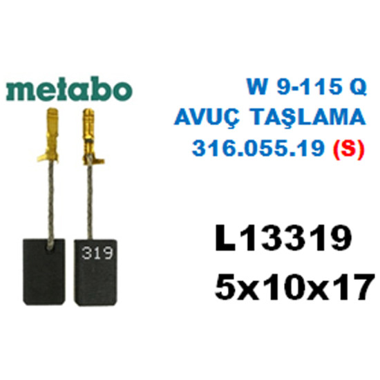 L13319 METABO TAŞLAMA W9-115 Q (SİGORTALI)