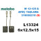 L13324 METABO W12-125 AVUÇ TAŞLAMA WA 12-125 (SİGORTALI)