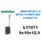 L17071 METABO W650 W720-115 W750-115 (316052770)